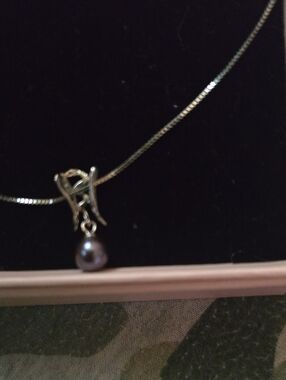 Pearl Time Necklace